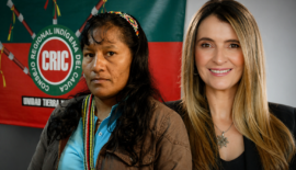 Candidata presidencial Paloma Valencia anuncia demanda contra Aída Quilcué