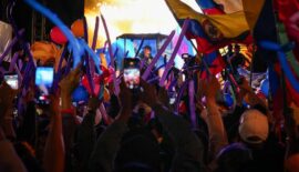 Multitudinario cierre de campaña de Abelardo De la Espriella
