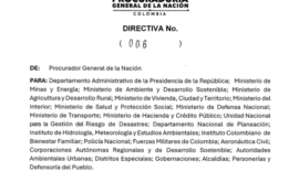 La Procuraduría fortalece la articulación con las gobernaciones para enfrentar los efectos del cambio climático y prevenir impactos del fenómeno de El Niño
