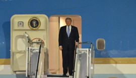 Trump llega a Beijing para una visita de Estado a China