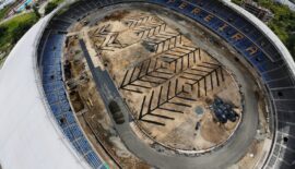 Obras del Estadio Hernán Ramírez Villegas ya superan el 60 % de avance