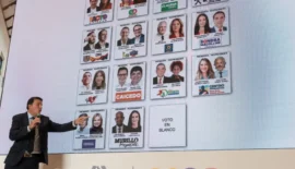 ¿Qué pasa con el tarjetón presidencial cuando un candidato renuncia?