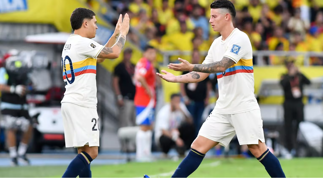 James y Juanfer: los zurdos mágicos que liderarán a Colombia en su tercera Copa Mundial