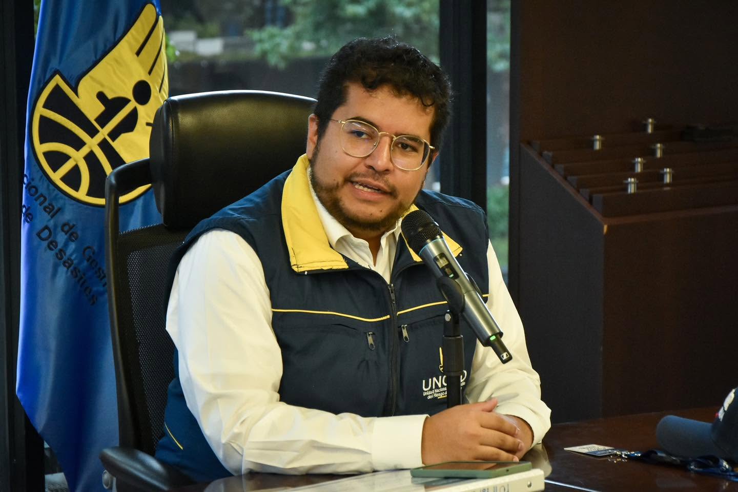 Rafael Enrique Cruz es el director encargado de la UNGRD tras la renuncia de Carlos Carrillo