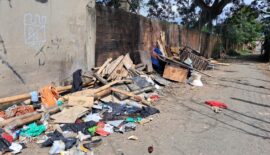 Acción conjunta transforma punto crítico de residuos voluminosos en Caimalito
