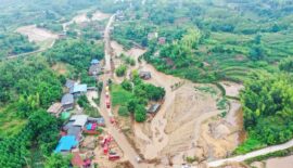 China emite alerta amarilla ante fuertes lluvias y alerta naranja por torrentes de montaña