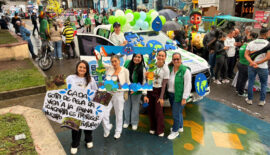 La CARDER celebró el Día Mundial del Medio Ambiente con la Marcha Carnaval por el Agua en Santa Rosa de Cabal