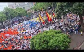 🛑 Plaza de Bol&iacute;var este s&aacute;bado en la tarde, momentos antes de la llegada de Paloma Valencia.